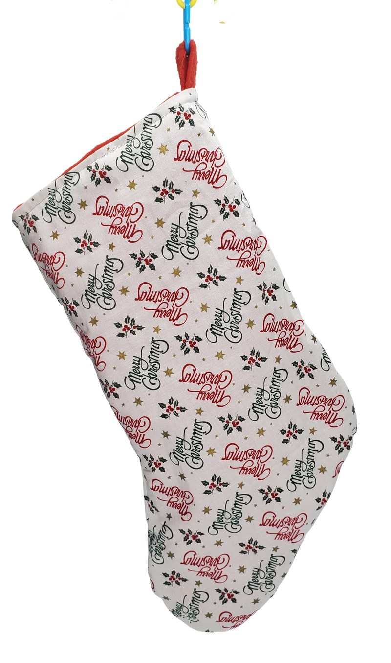 Holiday Stocking Sleeping Pouch